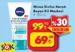 NİVEA SİVİLCE KARŞITI BEYAZ KİL MASKESİ 150 ML NİVEA SİVİLCE KARŞITI BEYAZ KİL MASKESİ 150 ML